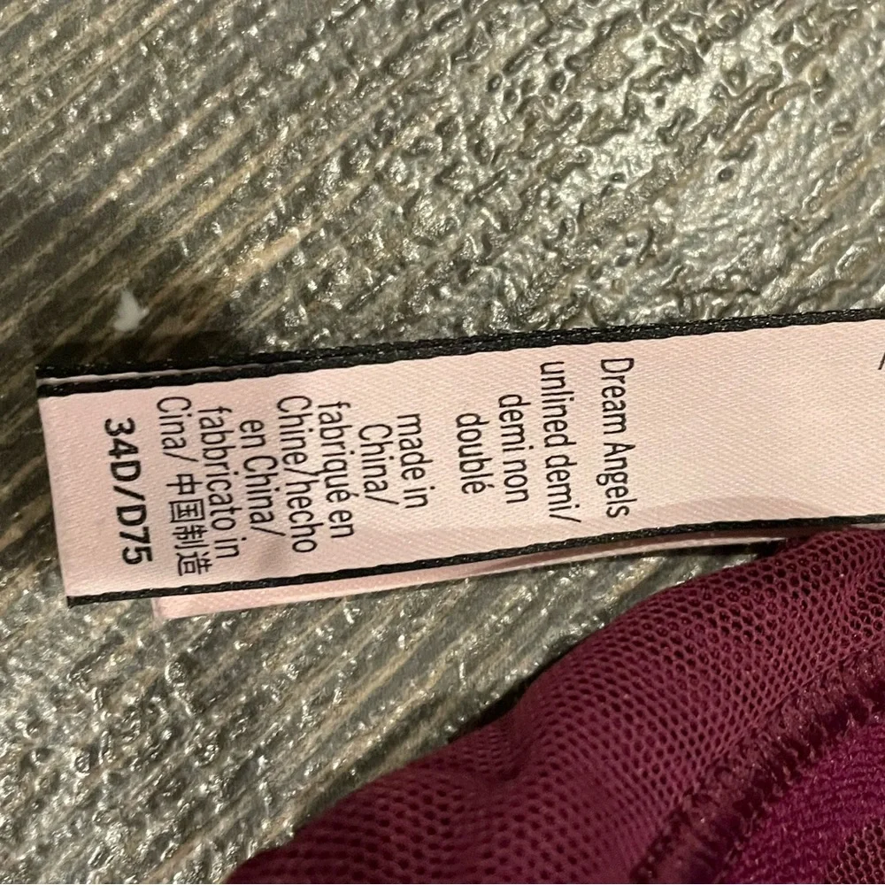 Victoria's Secret Unlined Demi Bras 34D Set of 6 - Picture 6 of 6